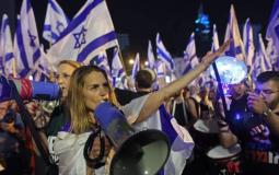 مظاهرات في إسرائيل ضد حكومة نتنياهو
