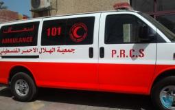 مصرع طفلة بحادث سير في نابلس / إسعاف فلسطيني
