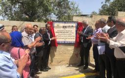 افتتاح  جملة من المشاريع في نابلس لدعم صمود المواطنين