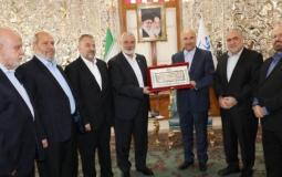 هنيه يثمن دور إيران في دعم الشعب الفلسطيني ومقاومته