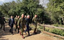 وزير الجيش الإسرائيلي يؤاف غالانت على الحدود الشمالية