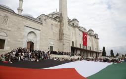 انطلاق مسيرة في إسطنبول بمناسبة الذكرى الـ 13 لسفينة "مافي مرمرة"