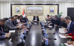 اشتية يستكمل الحوار الفلسطيني الأوروبي مع ممثلي الاتحاد الأوروبي