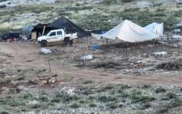 مستوطنون يقيمون بؤرة استيطانية على أراضي صفا شمال غرب رام الله