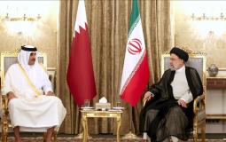 أمير قطر يدعو الرئيس الإيراني لزيارة الدوحة