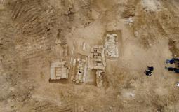 السياحة في غزة تعثر على 5 قبور جديدة بالمقبرة الرومانية