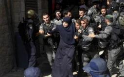 "مركز": 71 حالة اعتقال لنساء وفتيات خلال العام الحالي بالضفة