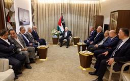لقاء الرئيس عباس بوفد "الشعبية"