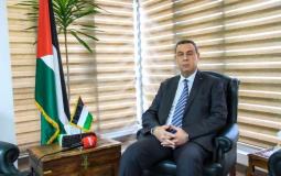 سفير فلسطين في القاهرة دياب اللوح