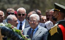 الرئيس محمود عباس من زيارة جنين اليوم