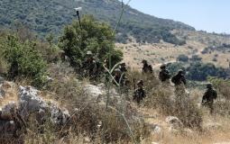 جنود من الجيش الإسرائيلي عند الحدود اللبنانية