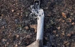 العثور على بقايا صاروخ قرب مستوطنة في جنين