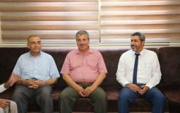 تربية الوسطى تستقبل وفداً من تربية شمال غزة