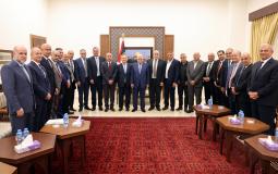لقاء الرئيس عباس برؤساء الغرف التجارية والصناعية والزراعية