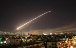 قصف إسرائيلي استهدف محيط دمشق / توضيحية