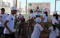 افتتاح مخيم "طلائع السلام 6" للأطفال ذوي الإعاقة في غزة