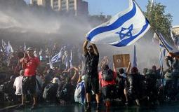الاحتجاجات في إسرائيل حول قانون إلغاء ذريعة عدم المعقولية