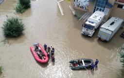 الطوارئ الروسية:  إجلاء أكثر من ألفي شخص بسبب الفيضانات