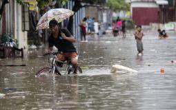 فيضانات تجبر المئات إلى ترك منازلهم في الفلبين