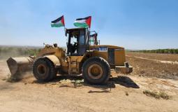 تجهيز وتأهيل مخيمات العودة على الحدود الشرقية لقطاع غزة