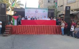 غزة: إتمام مراسم الصلح بين عائلة قوطة وبلدية خان يونس