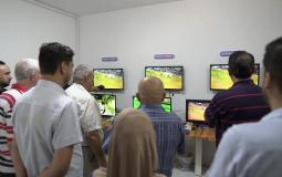 غزة: إطلاق باقة قنوات أمواج الرياضية الجديدة