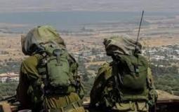 إصابة جندي إسرائيلي في انفجار لغم جنوب الجولان