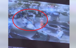 فيديو مقتل بدر قرب مطعم ماكدونالدز في الدار البيضاء