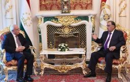 المالكي يسلم رسالة خطية من الرئيس عباس إلى رئيس طاجيكستان