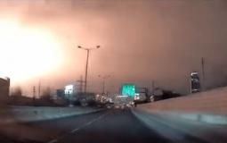 لحظة وقوع إنفجار تل أبيب