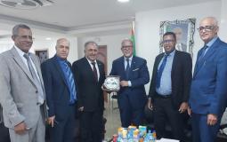 بحث آفاق التعاون بين موريتانيا وفلسطين في المجال الزراعي