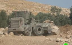 قوات الاحتلال تغلق مداخل قرى شرق يطا