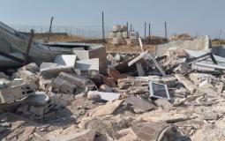 الاحتلال يهدم منزلًا وبركسًا شمال أريحا