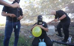 تجدد إطلاق البالونات الحارقة تجاه مستوطنات غلاف غزة