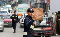 شرطة المرور بغزة - أرشيف