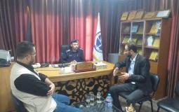 الضمير تنفذ زيارة ميدانية لنظارة مركز شرطة القرارة في محافظة خانيونس