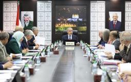 قرارات مجلس الوزراء الفلسطيني حول غزة والضفة 