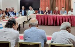 لقاء الفصائل مع وفد لجنة الانتخابات في غزة