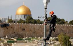 تثبيت كاميرات التعرف على الوجوه في القدس المحتلة