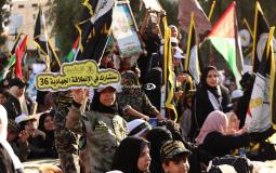 فعاليات مهرجان انطلاقة الجهاد الإسلامي الـ 36 في غزة