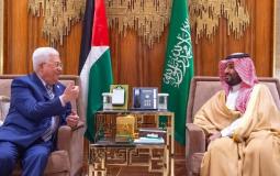 الرئيس عباس وولي العهد السعودي بن سلمان