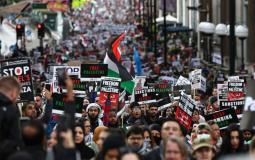 تظاهرات ضخمة في أنحاء العالم تطالب بوقف الحرب على غزة