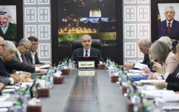 جلسة الحكومة الفلسطينية