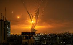 إطلاق الصواريخ من غزة صوب إسرائيل