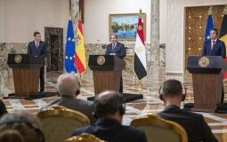 الرئيس المصري: يجب إقامة دولة فلسطينية ولو منزوعة السلاح