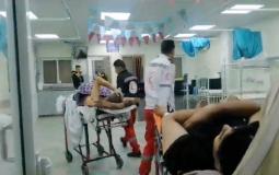 غزة -  قصف إسرائيلي عنيف لمحيط مستشفى الأمل في خانيونس