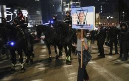 اعتقال 18 إسرائيليا في احتجاجات ضد حكومة نتنياهو