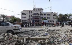 غزة - إخراج مستشفى الأمل في خانيونس عن الخدمة