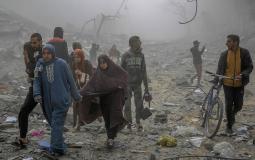 شهداء في قصف إسرائيلي استهدف لجان تأمين المساعدات في غزة