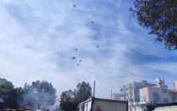 الجيش الأردني ينفذ 3 إنزلات جوية شمال قطاع غزة